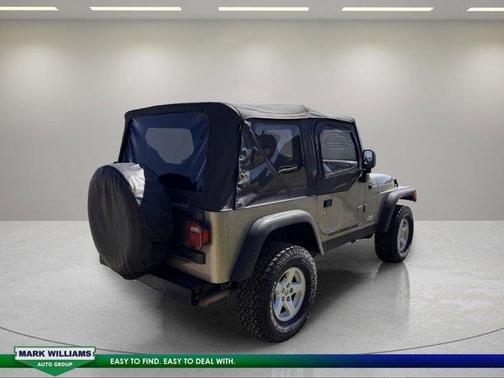 Light Khaki Clearcoat Metallic / Dark Khaki 2006 Jeep Wrangler SE