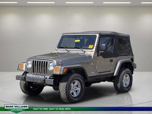 Light Khaki Clearcoat Metallic / Dark Khaki 2006 Jeep Wrangler SE