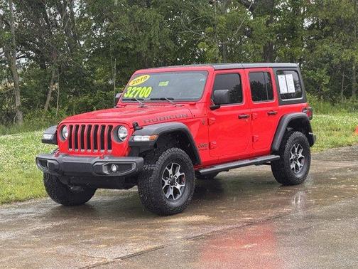 Firecracker Red Clearcoat 2019 Jeep Wrangler Unlimited Rubicon