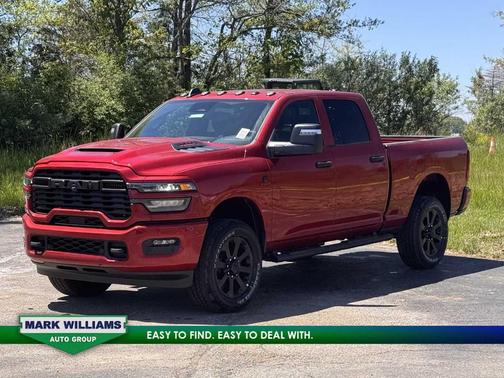 Molten Red Pearlcoat 2026 RAM 2500 Black Express