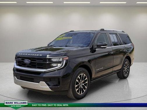 Agate Black Metallic 2025 Ford Expedition Platinum