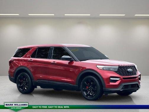 Rapid Red Metallic Tinted Clearcoat 2021 Ford Explorer ST