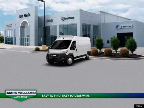 Bright White Clearcoat 2026 RAM ProMaster 2500 High Roof