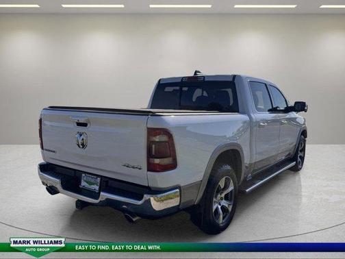Ivory White 2019 RAM 1500 Laramie