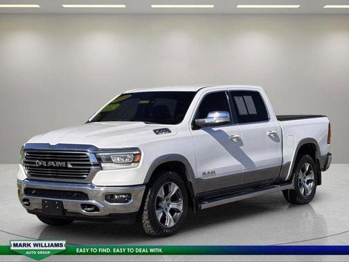 Ivory White 2019 RAM 1500 Laramie