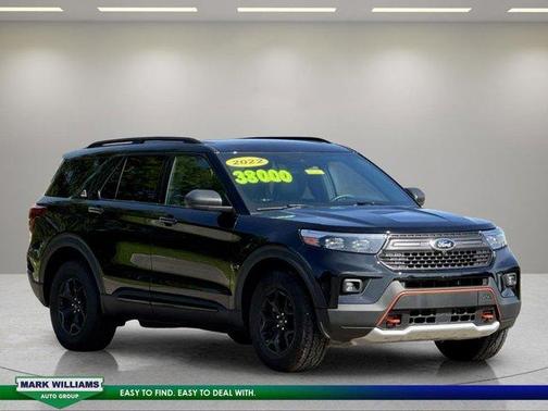 Agate Black Metallic 2022 Ford Explorer Timberline
