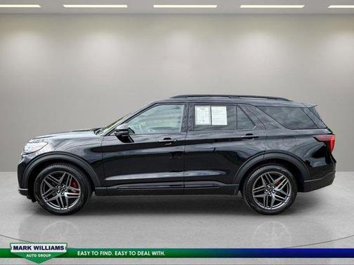 Agate Black Metallic 2025 Ford Explorer ST