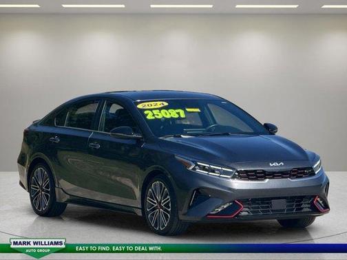 Gravity Gray 2024 Kia Forte GT