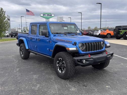Hydro Blue Pearlcoat 2026 Jeep Gladiator Rubicon