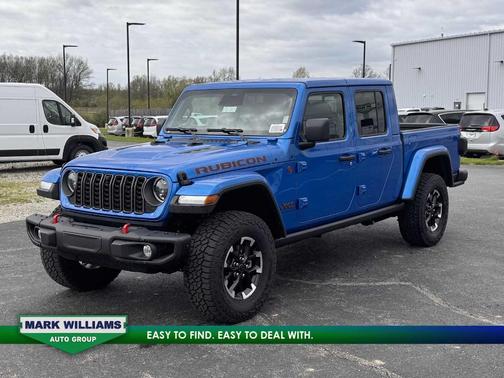 Hydro Blue Pearlcoat 2026 Jeep Gladiator Rubicon