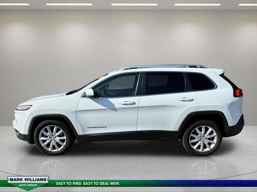 Bright White Clearcoat 2014 Jeep Cherokee Limited