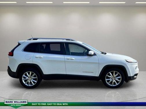 Bright White Clearcoat 2014 Jeep Cherokee Limited