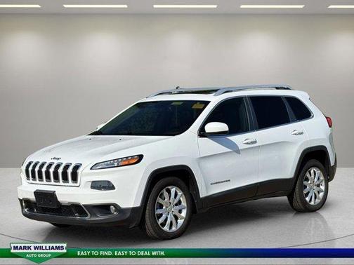 Bright White Clearcoat 2014 Jeep Cherokee Limited