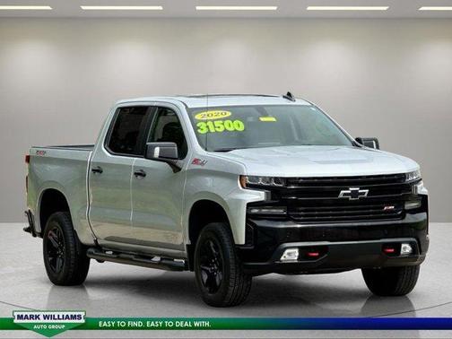 Silver Ice Metallic 2020 Chevrolet Silverado 1500 LT Trail Boss