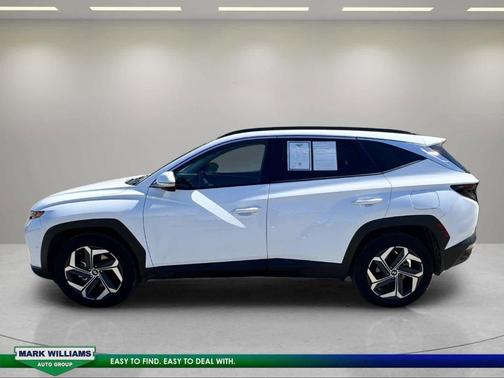 White Pearl 2024 Hyundai TUCSON Limited