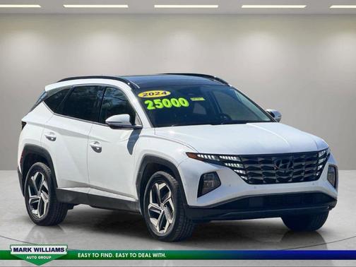 White Pearl 2024 Hyundai TUCSON Limited
