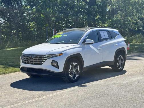 White Pearl 2024 Hyundai TUCSON Limited