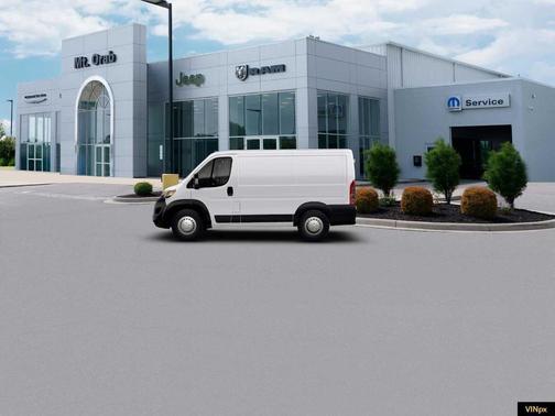 Bright White Clearcoat 2026 RAM ProMaster 1500 Low Roof