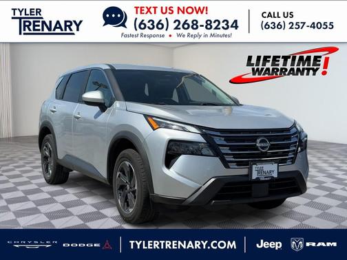 Brilliant Silver Metallic 2024 Nissan Rogue SV