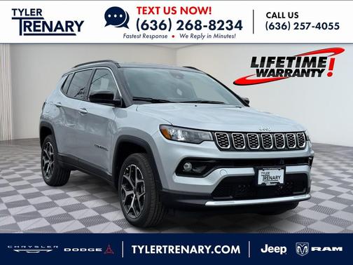 Silver Clearcoat 2026 Jeep Compass Limited