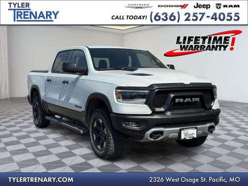 Bright White Clearcoat 2022 RAM 1500 Rebel