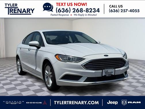 Oxford White 2018 Ford Fusion SE