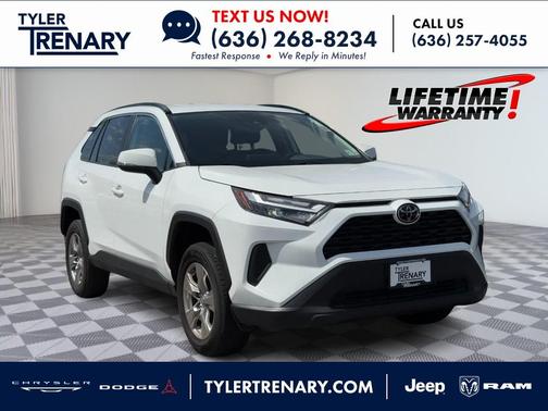 White 2024 Toyota RAV4 XLE