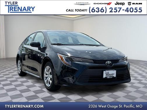 Midnight Black Metallic 2025 Toyota Corolla LE