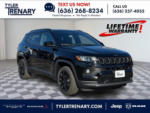 Diamond Black 2026 Jeep Compass Latitude