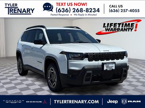 Bright White Clearcoat 2026 Jeep Cherokee LAREDO/LIMITED