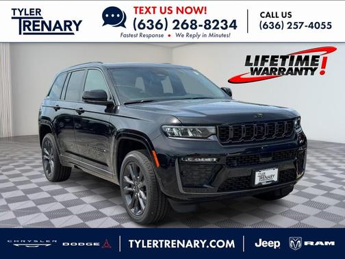 Diamond Black 2026 Jeep Grand Cherokee Limited Reserve 4x4