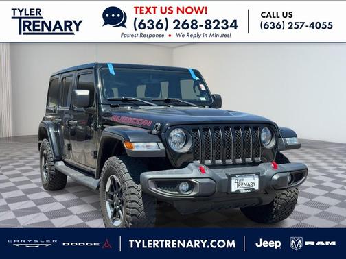 Black 2021 Jeep Wrangler Unlimited Rubicon