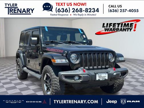 Black 2021 Jeep Wrangler Unlimited Rubicon