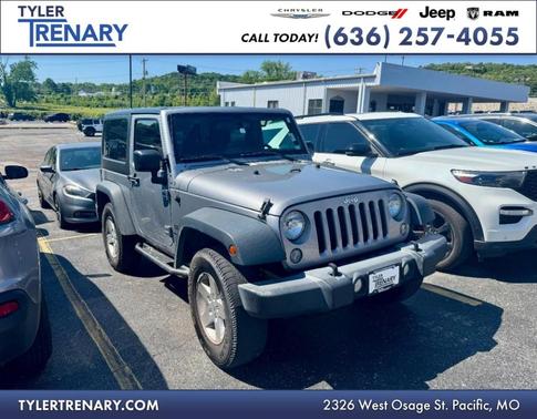 Billet Silver Metallic Clearcoat 2018 Jeep Wrangler JK Sport