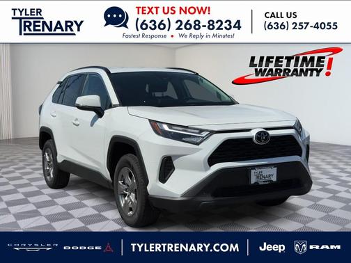 White 2024 Toyota RAV4 XLE