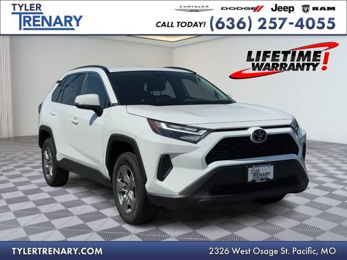 White 2024 Toyota RAV4 XLE