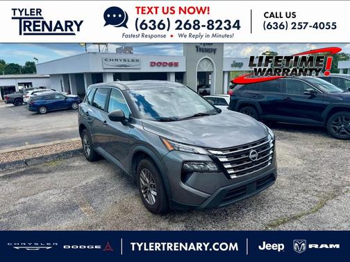 Gray Metallic 2024 Nissan Rogue S