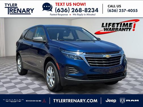 Blue Glow Metallic 2023 Chevrolet Equinox LS