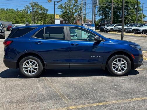 Blue Glow Metallic 2023 Chevrolet Equinox LS