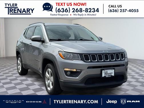 Billet Silver Metallic Clearcoat 2019 Jeep Compass Latitude