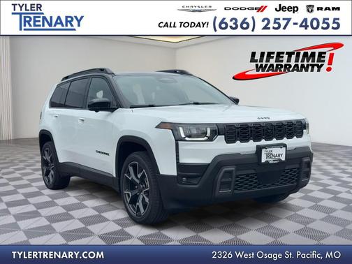 Bright White Clearcoat 2026 Jeep Cherokee Overland