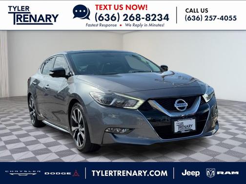Gun Metallic 2017 Nissan Maxima 3.5 Platinum
