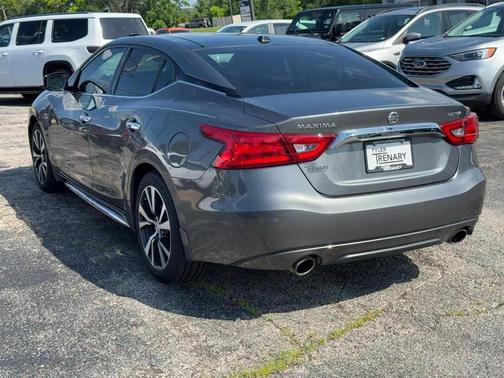 Gun Metallic 2017 Nissan Maxima 3.5 Platinum