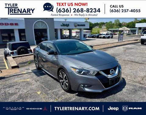 Gun Metallic 2017 Nissan Maxima 3.5 Platinum