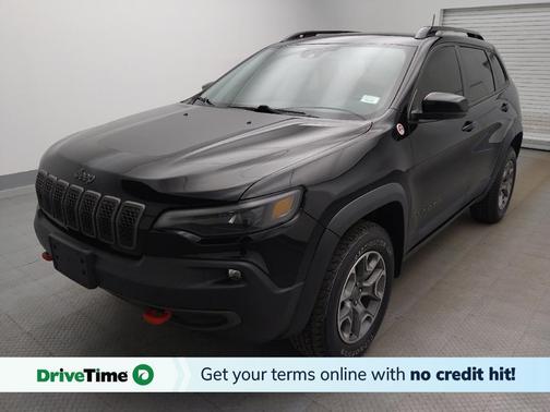 Diamond Black Crystal Pearlcoat 2022 Jeep Cherokee Trailhawk