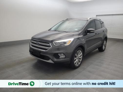 Magnetic Metallic 2017 Ford Escape Titanium