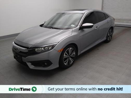 Lunar Silver Metallic 2018 Honda Civic EX-L