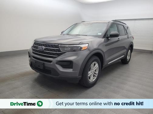 Carbonized Gray Metallic 2021 Ford Explorer XLT