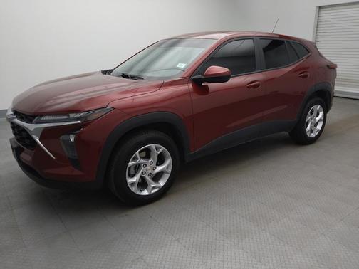 Crimson Metallic 2024 Chevrolet Trax LS