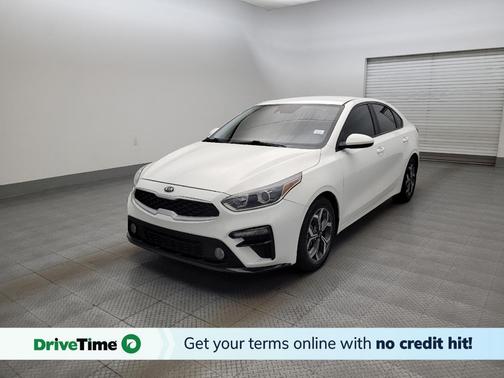 Clear White 2021 Kia Forte LXS